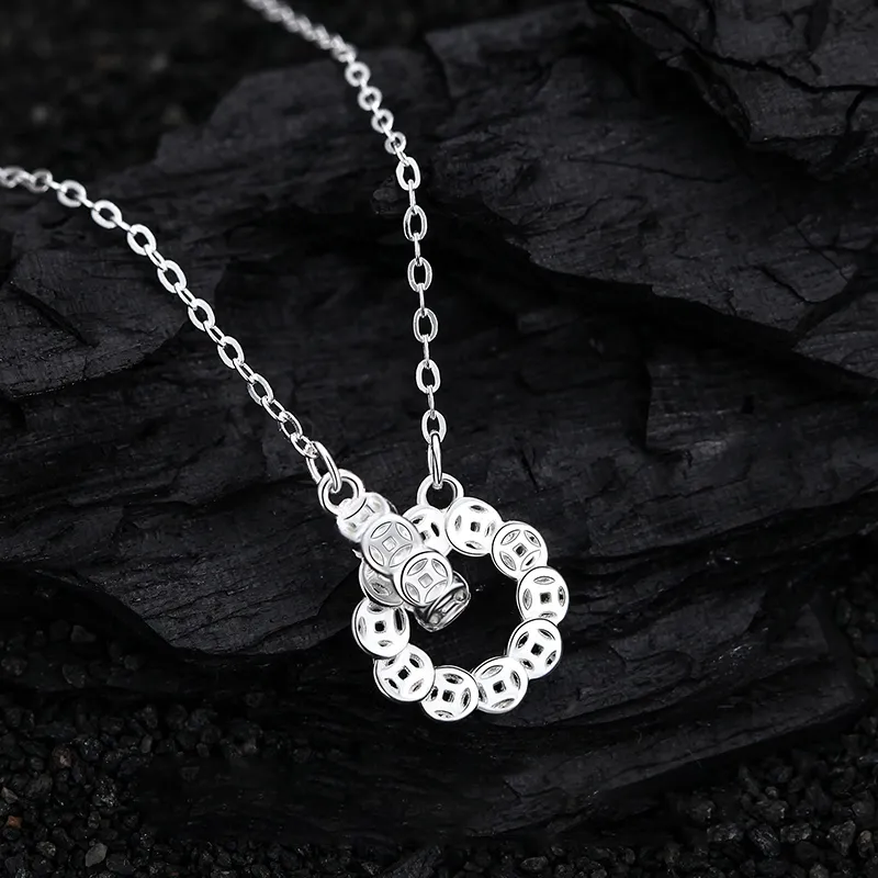Good Quality S999 Fine Silver Necklaces Women's-1