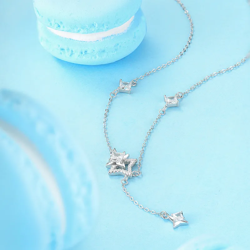 Good Quality S925 Silver Necklaces Women's-1