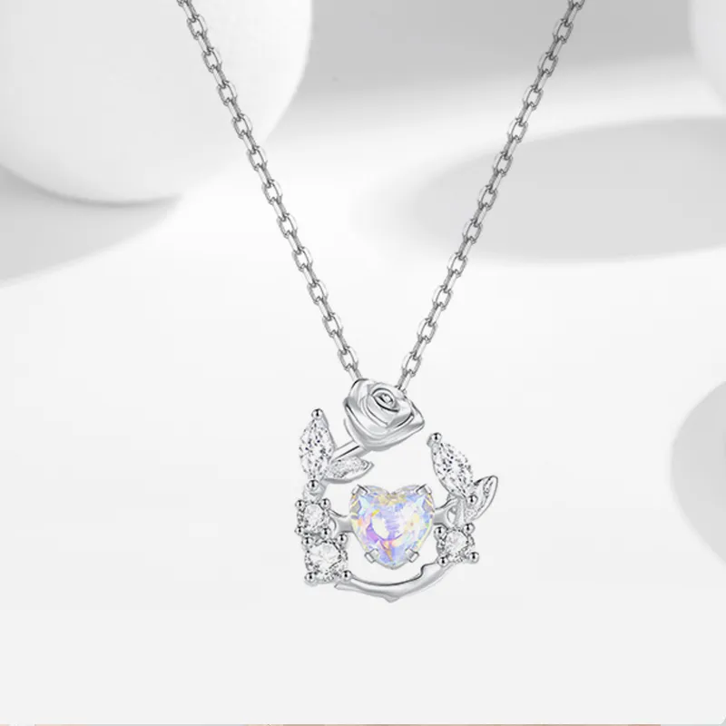 Good Quality S925 Silver Necklaces Women's-1
