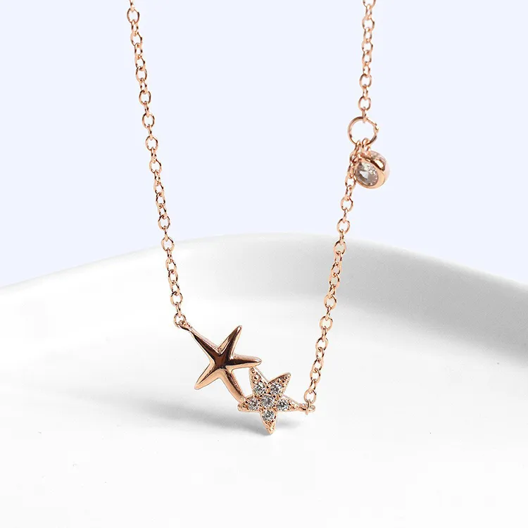 Good Quality S925 Silver Necklaces Women's-2