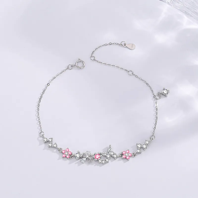 Good Quality S925 Silver Bracelets Women's-3
