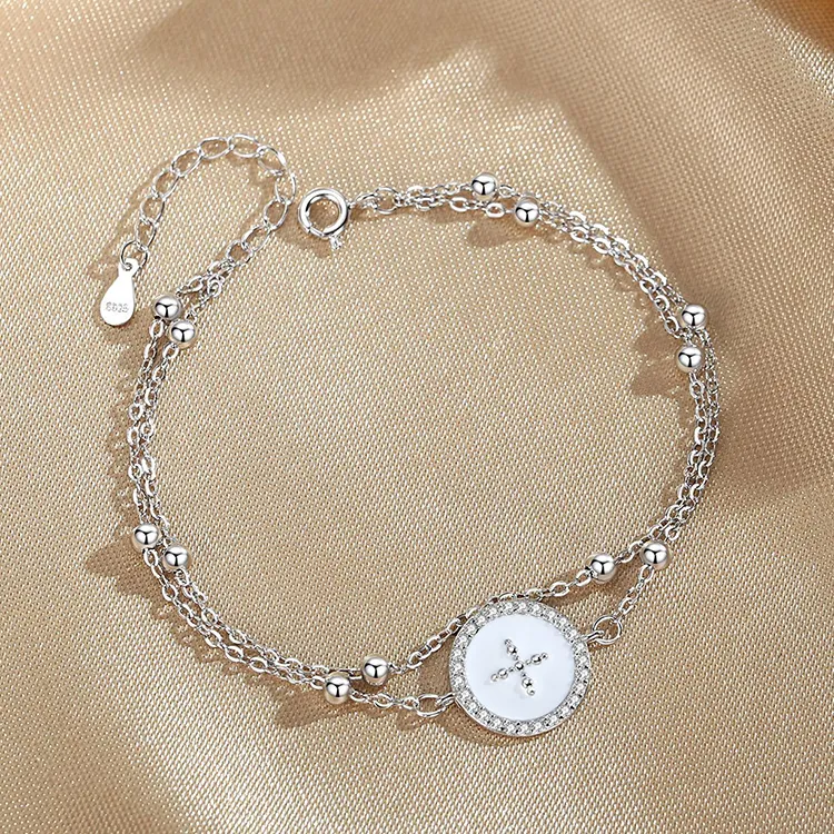 Good Quality S925 Silver Bracelets Women's-3