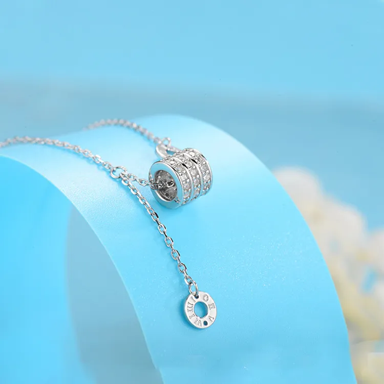 Good Quality S925 Silver Necklaces Women's-4