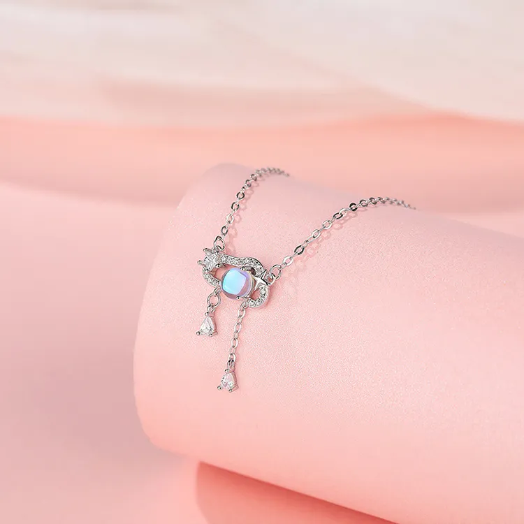 Good Quality S925 Silver Necklaces Women's-2