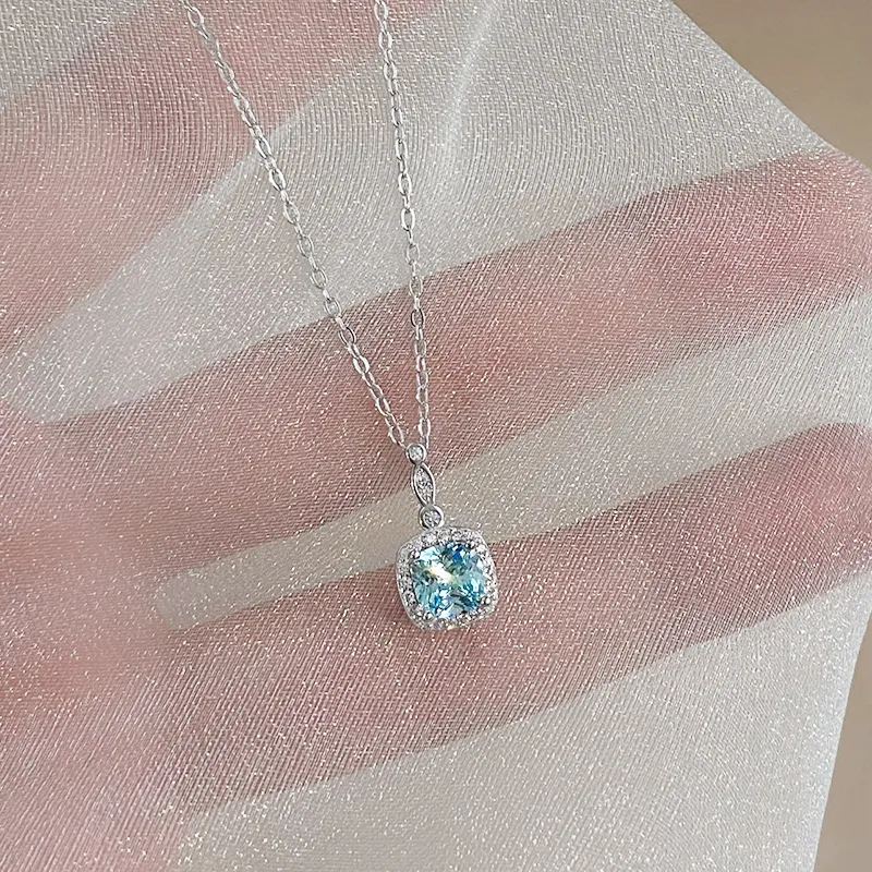 Good Quality S925 Silver Necklaces Women's-3