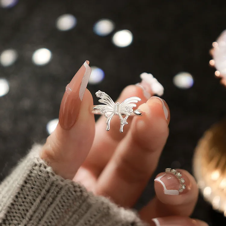 Good Quality S999 Fine Silver Rings Women's-1