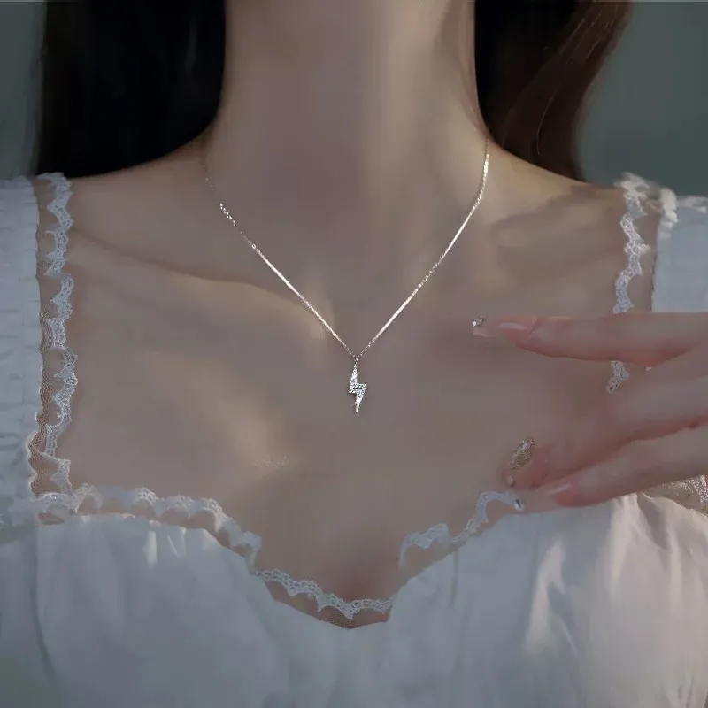 Good Quality S925 Silver Necklaces Unisex-2