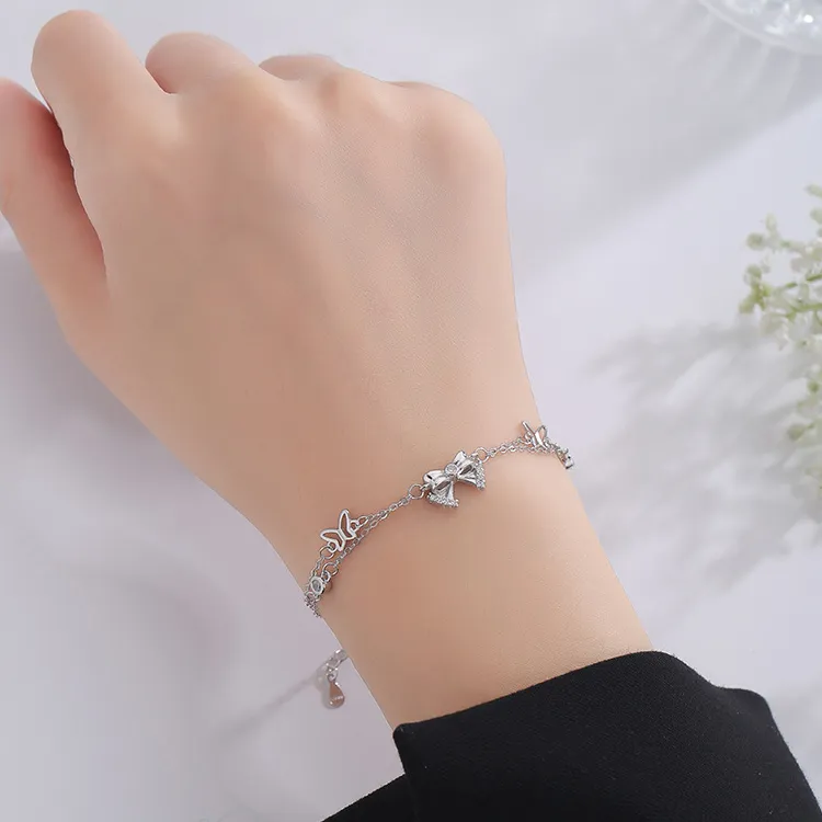 Good Quality S999 Fine Silver Bracelets Women's-1
