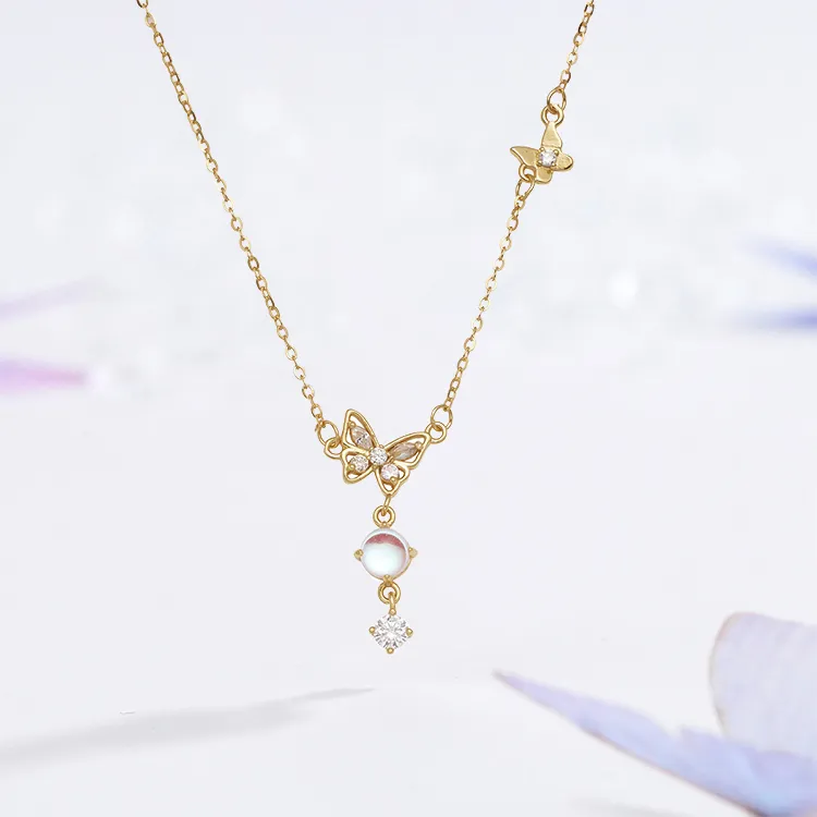 Good Quality S925 Silver Necklaces Women's-1