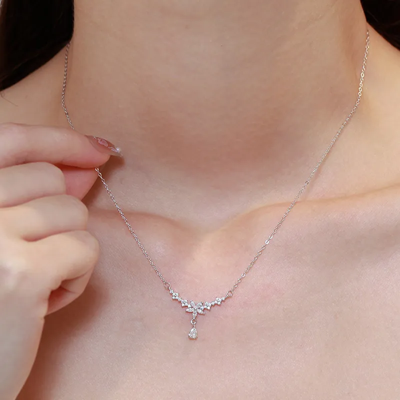 Good Quality S999 Fine Silver Necklaces Women's-2