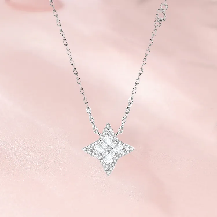 Good Quality S925 Silver Necklaces Women's-2