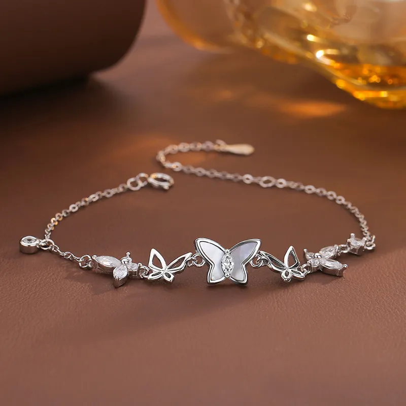 Good Quality S999 Fine Silver Bracelets Women's-3