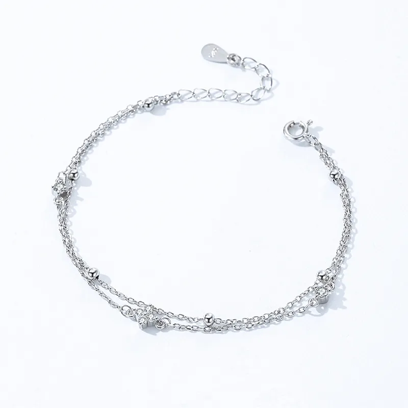 Good Quality S925 Silver Bracelets Unisex-2
