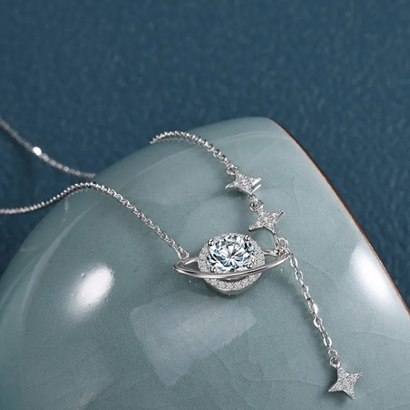 Good Quality S925 Silver Necklaces Women's-1