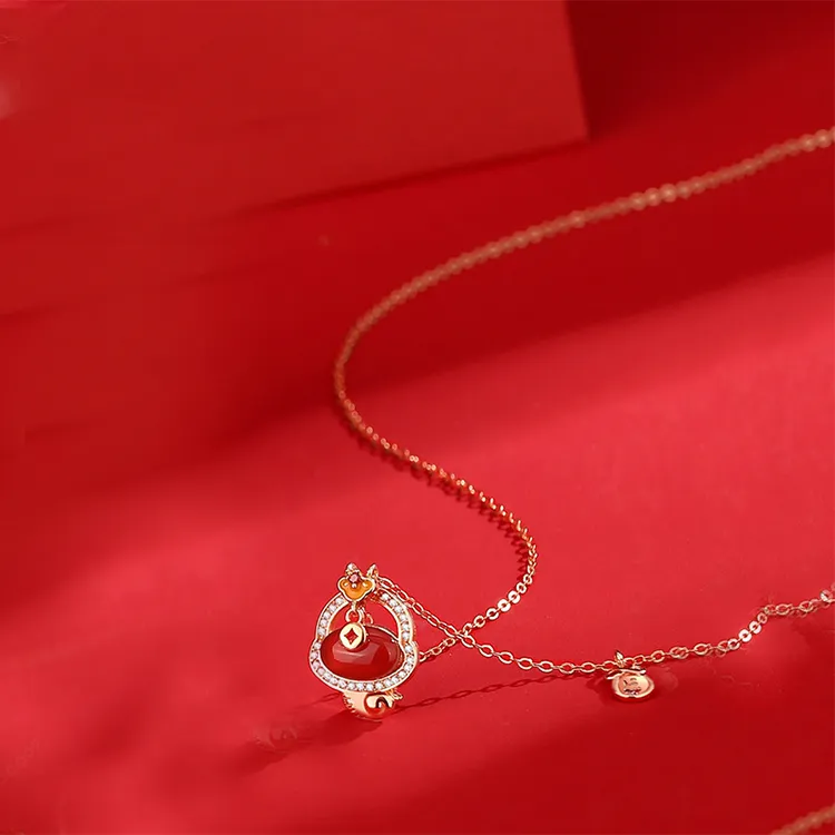 Good Quality S925 Silver Necklaces Women's-4