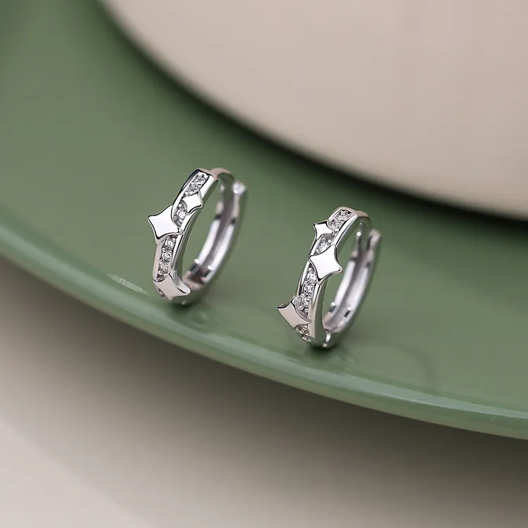 Good Quality S925 Silver Earrings Women's-2