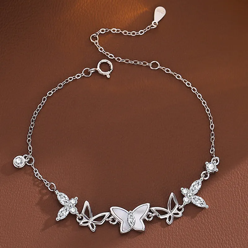 Good Quality S999 Fine Silver Bracelets Women's-2