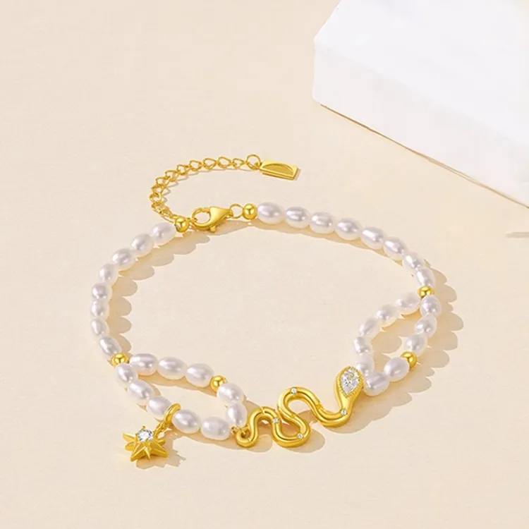 Good Quality S925 Silver Bracelets Women's-1