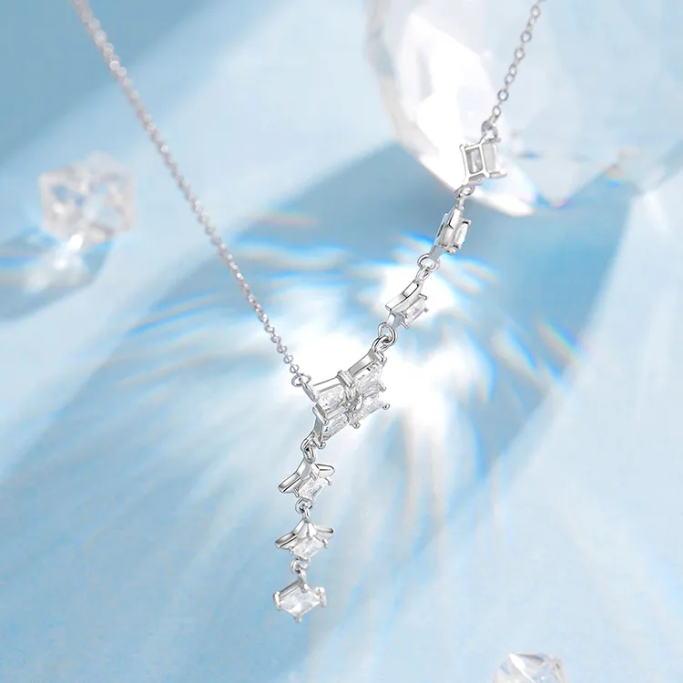 Good Quality S925 Silver Necklaces Women's-2