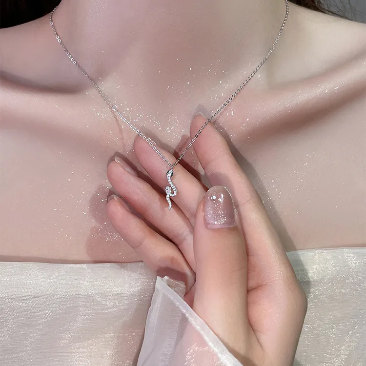 Good Quality S925 Silver Necklaces Women's-1
