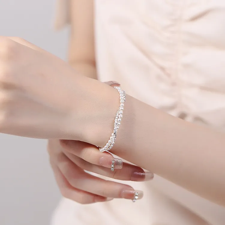 Good Quality S925 Silver Bracelets Women's-4