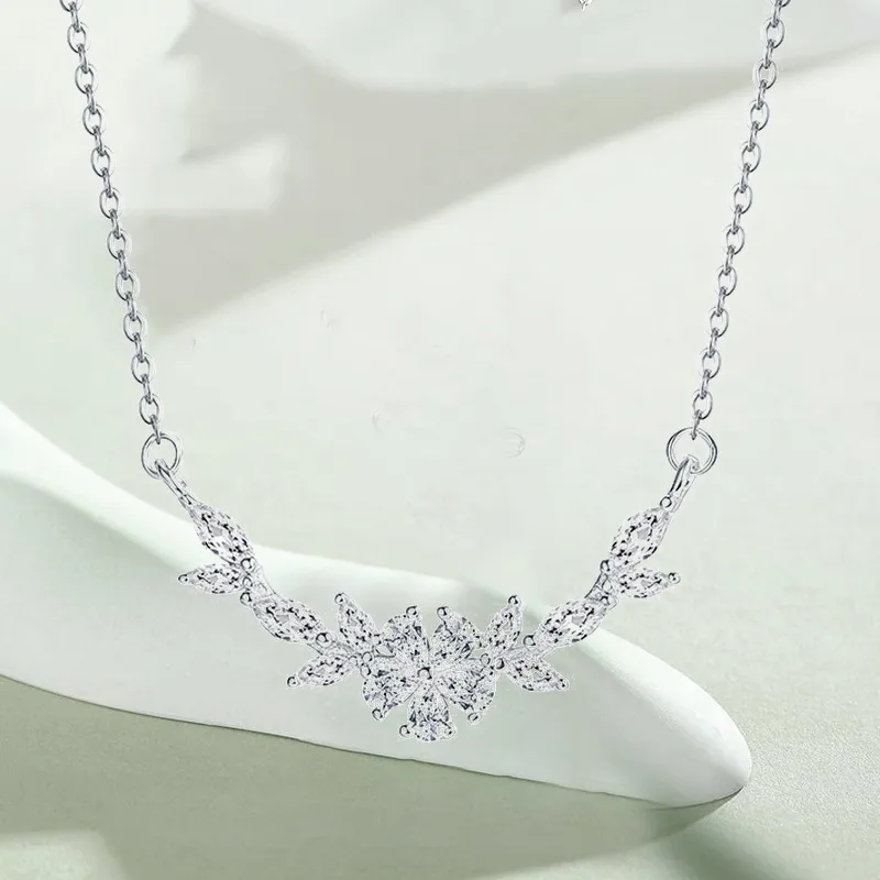 Good Quality S925 Silver Necklaces Women's-1