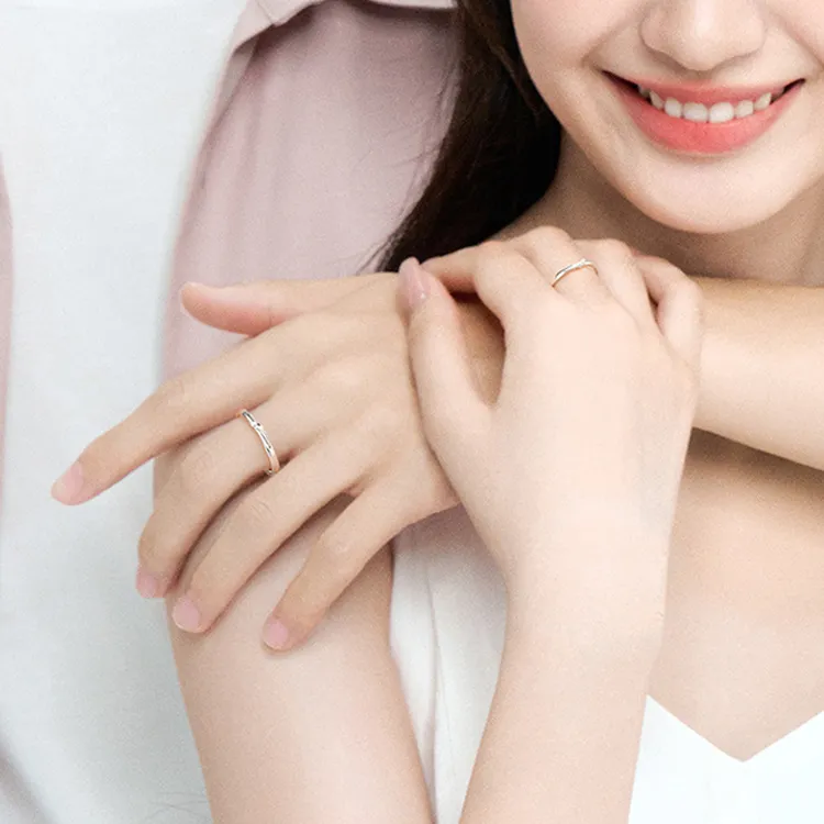 Good Quality S999 Fine Silver Rings Unisex-1