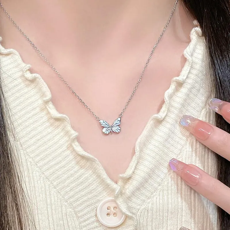 Good Quality S925 Silver Necklaces Women's-3