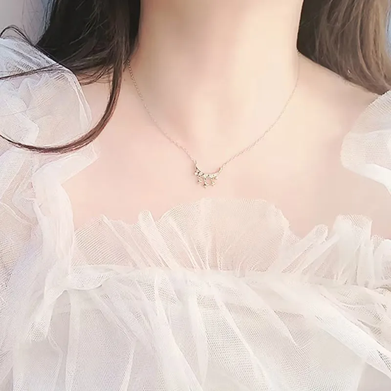 Good Quality S25 Silver Necklaces Women's-2
