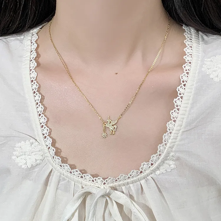 Good Quality S925 Silver Necklaces Women's-8