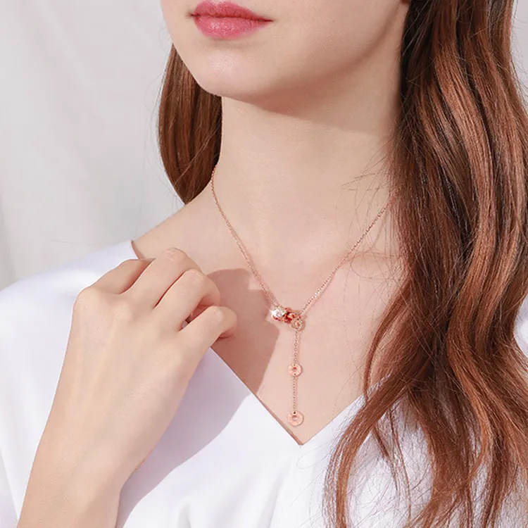 Good Quality S925 Silver Necklaces Women's-2