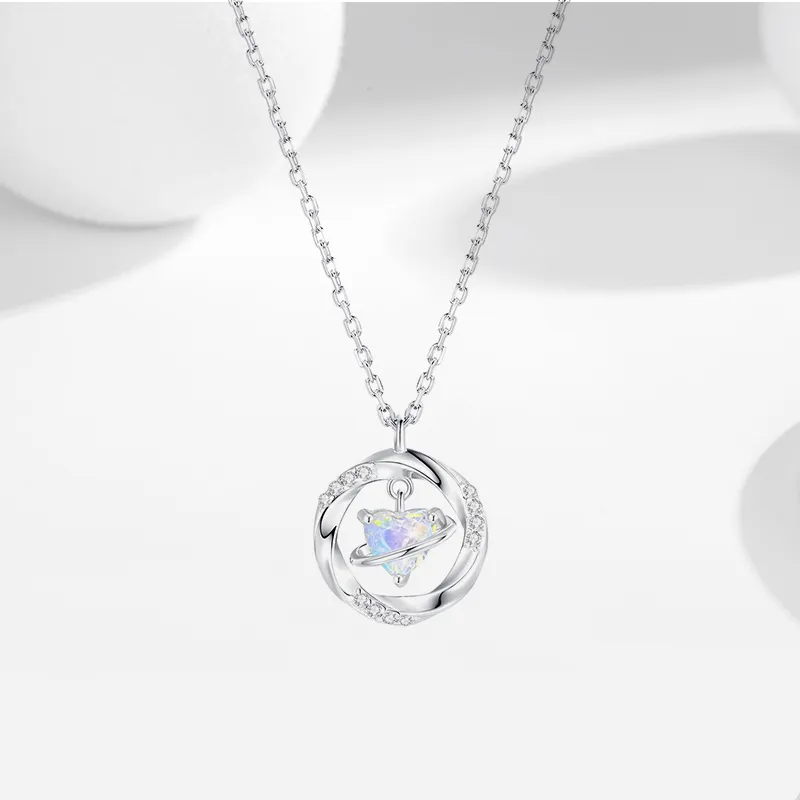 Good Quality S925 Silver Necklaces Women's-4