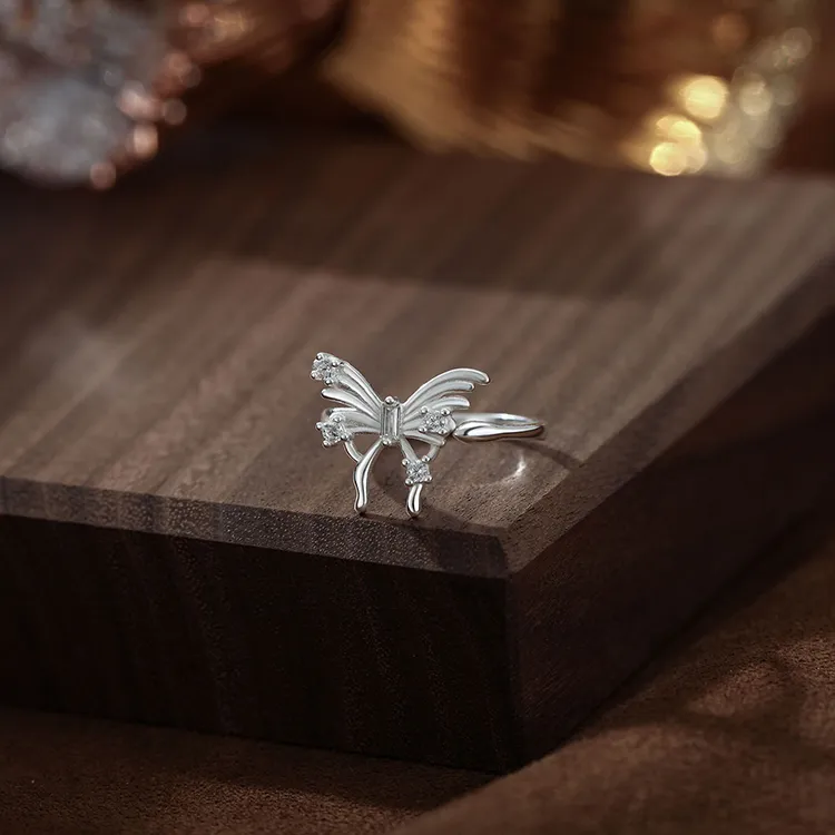 Good Quality S999 Fine Silver Rings Women's-4