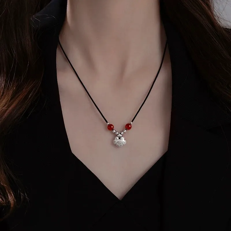 Good Quality S999 Fine Silver Necklaces Women's-1