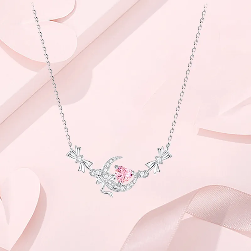 Good Quality S925 Silver Necklaces Women's-1