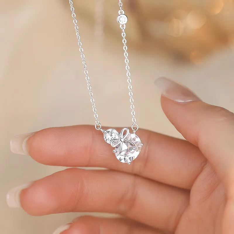 Good Quality Necklace S999 Fine Silver Women's-2