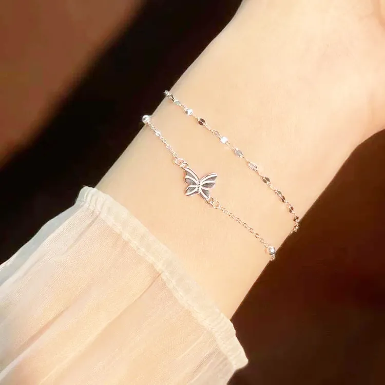 Good Quality S925 Silver Bracelets Women's-2
