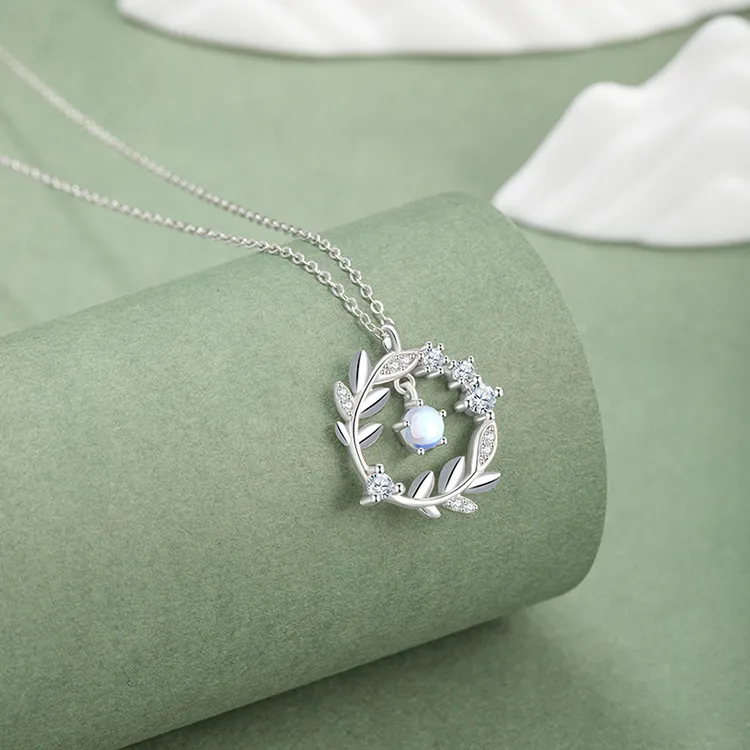 Good Quality S925 Silver Necklaces Women's-3