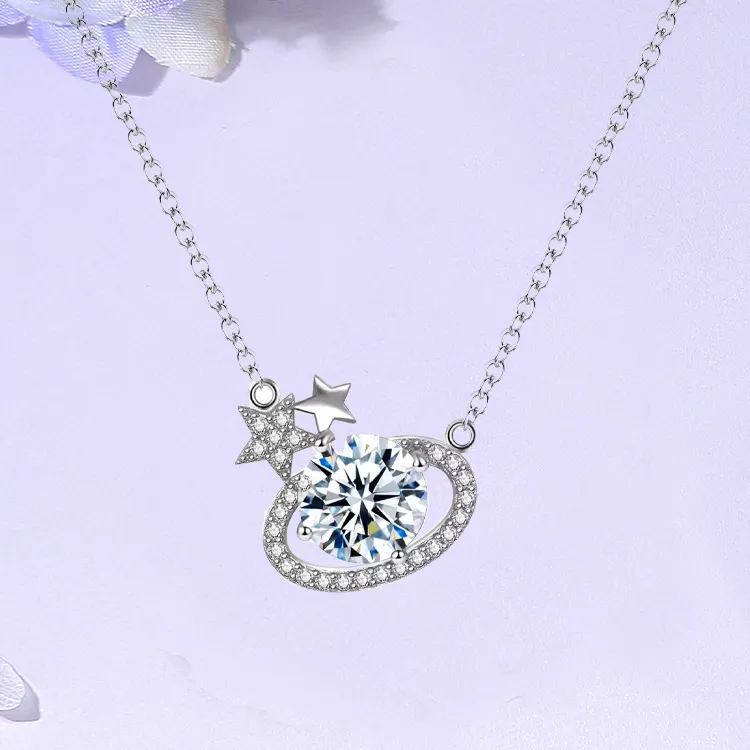 Good Quality S925 Silver Necklaces Women's-2
