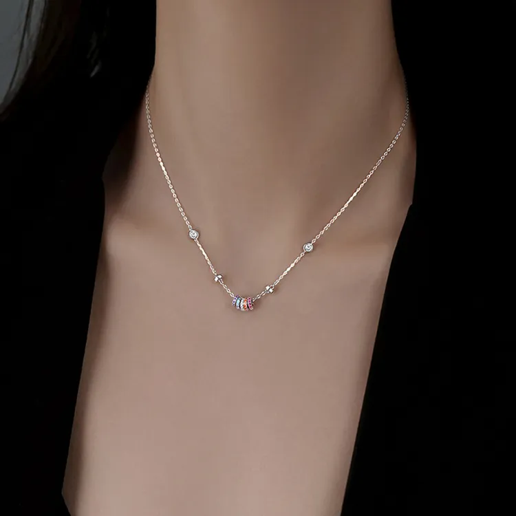 Good Quality S925 Silver Necklaces Women's-1