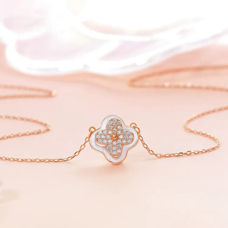 Good Quality S925 Silver Necklaces Women's-1