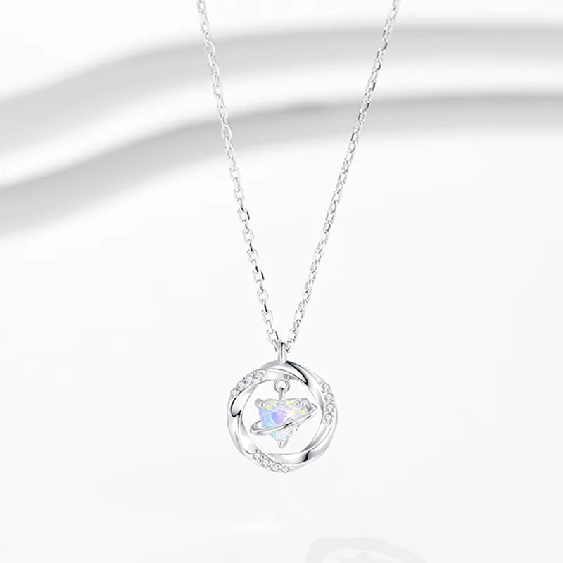 Good Quality S925 Silver Necklaces Women's-2