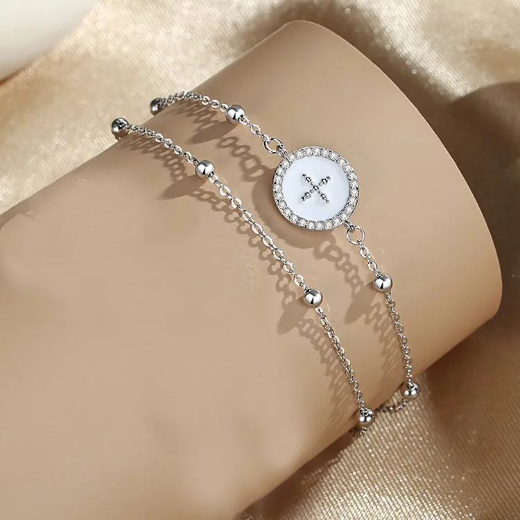 Good Quality S925 Silver Bracelets Women's-4