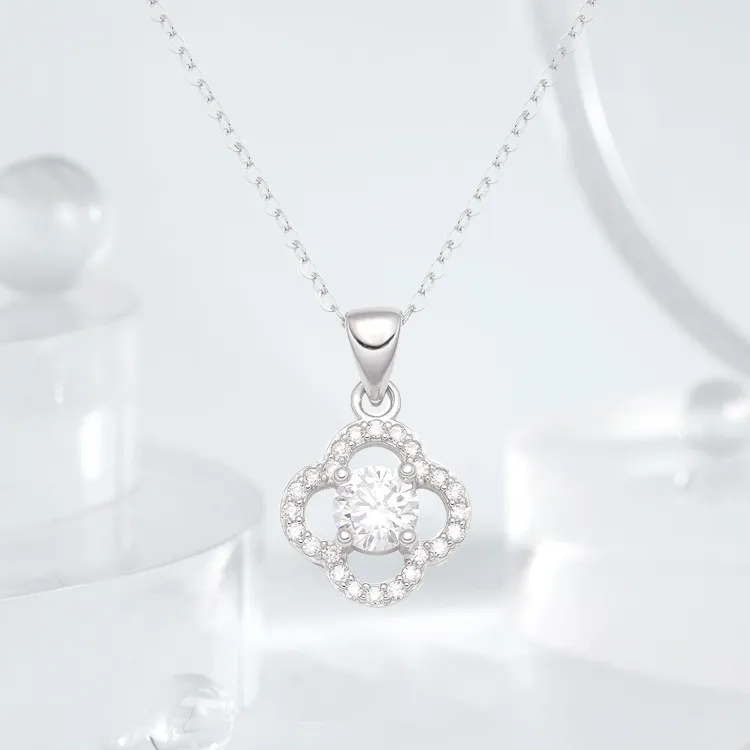 Good Quality S925 Silver Necklaces Women's-2