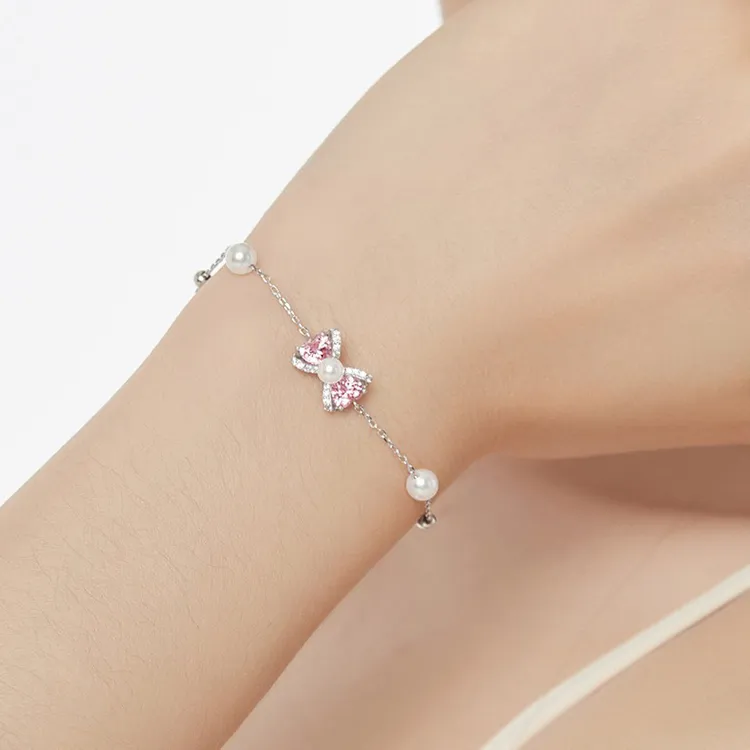 Good Quality S925 Silver Bracelets Women's-3
