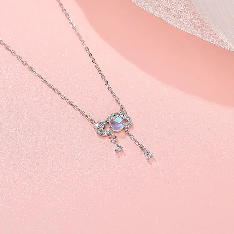 Good Quality S925 Silver Necklaces Women's-1