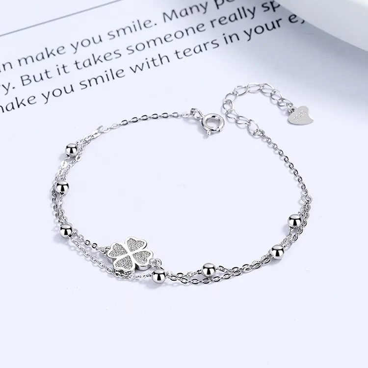 Good Quality S925 Silver Bracelets Women's-2