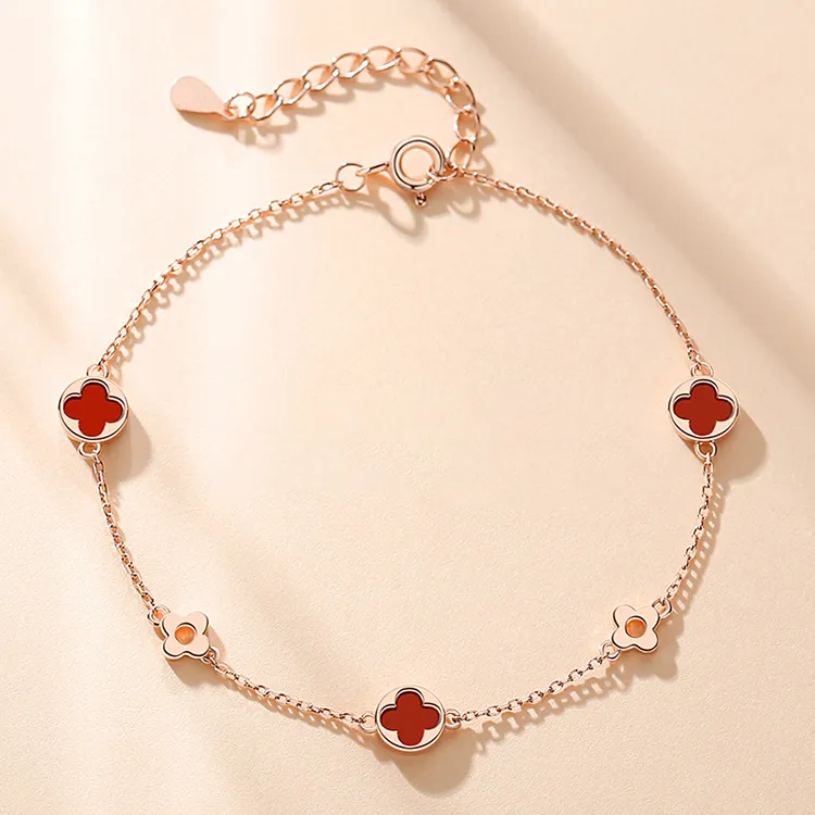 Good Quality S925 Silver Bracelets Women's-2