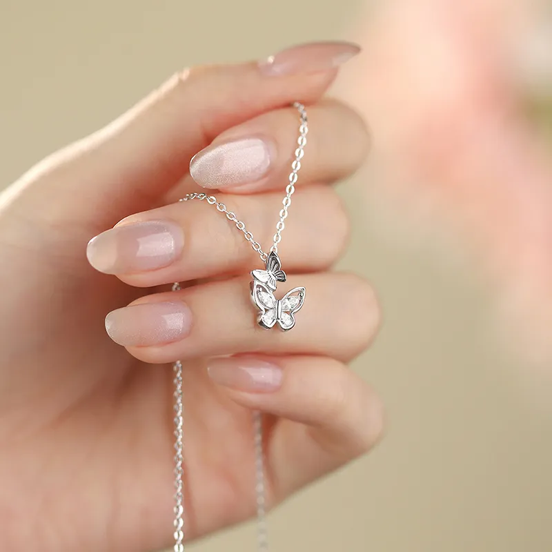 Good Quality S999 Fine Silver Necklaces Women's-2