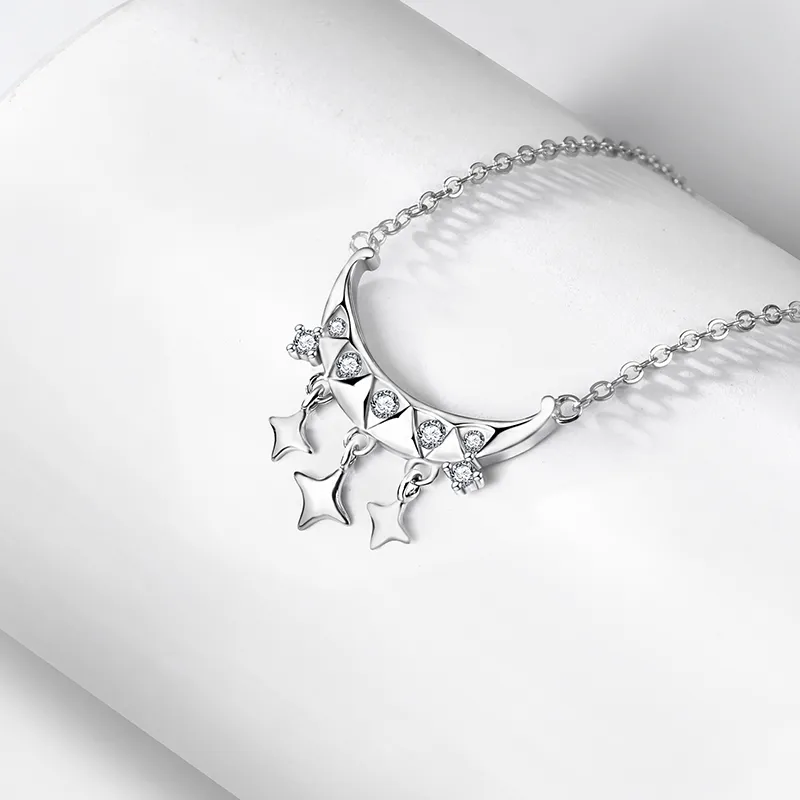Good Quality S25 Silver Necklaces Women's-3